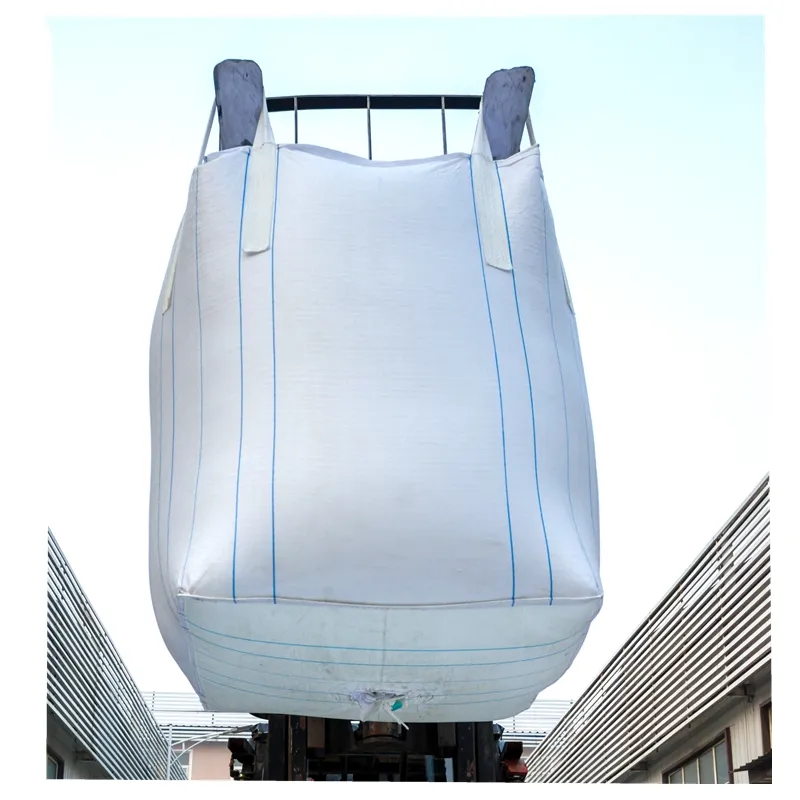 1 ton big bulk container bag for packing rice grain wheat flour fertilizer