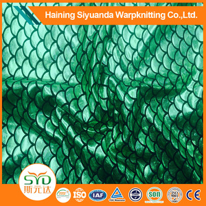 Sirène <span class=keywords><strong>Hologramme</strong></span> Métallique Spandex <span class=keywords><strong>Lycra</strong></span> nylon Tissu - Product Image 6
