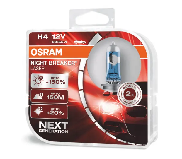 Osram far gece kırıcı lazer yeni nesil H4 64193NL 150% h4 lamba