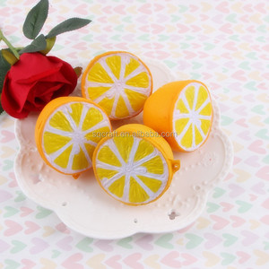 SANQI Vente Chaude Nouveau Style Citron Kawaii PU Doux Squezze Visqueux Lente Hausse - Product Image 4
