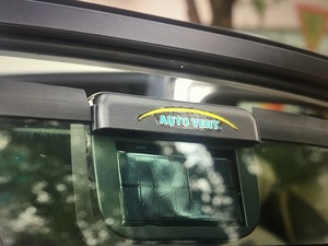 Giá thấp 1 Wát Năng Lượng Mặt Trời <span class=keywords><strong>Powered</strong></span> <span class=keywords><strong>Auto</strong></span> Car Window Air Vent Thông Gió Điều Hòa Không Khí Nhỏ Cooler <span class=keywords><strong>Fan</strong></span> Hâm Mộ Xe - Product Image 2