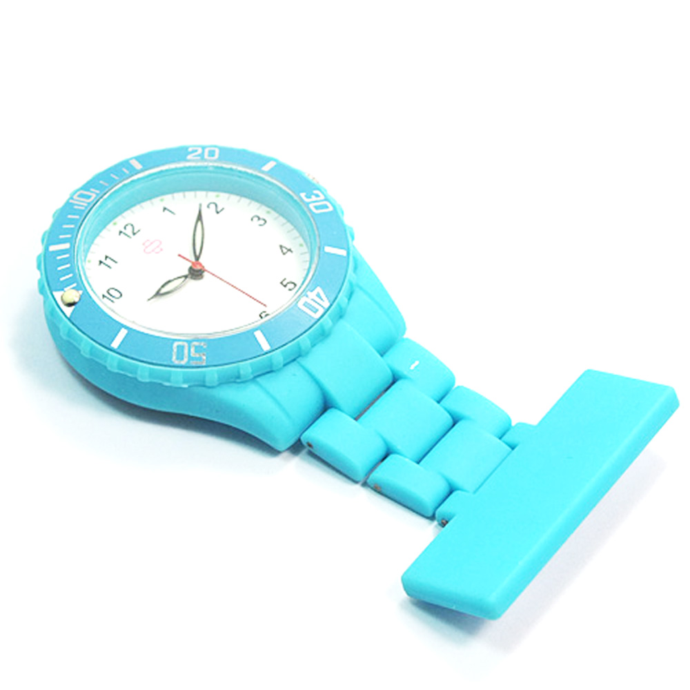 Часы reloj Женские с нагрудным карманом, многоцветные кварцевые часы с механизмом для медсестер EXW, доступны образцы