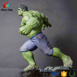 Película escultura tamaño natural <span class=keywords><strong>de</strong></span> fibra <span class=keywords><strong>de</strong></span> vidrio <span class=keywords><strong>Hulk</strong></span> estatua - Product Image 4