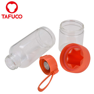 Hot Sale from fresh water flask 500ml glass cup for drink water lemon - Product Image 6