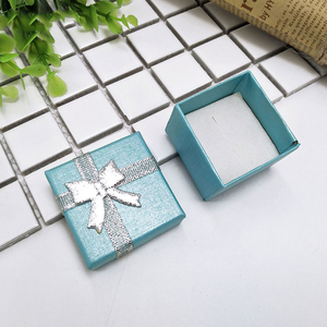 Commercio all'ingrosso Di Lusso Su Ordinazione Logo Speciale Contenitore di Monili di carta custom made Scatola di cartone Regalo Gioielli fatti a mano per la collana anello orecchino - Product Image 4