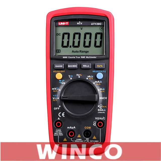 UT139C True RMS Digital Multimeter