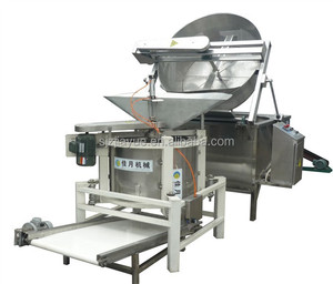 Kleine schaal sime- automatische batch friteuse machine chips industriële diepe - Product Image 1