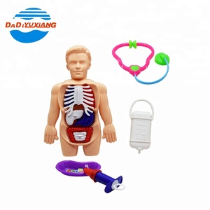 Juego <span class=keywords><strong>de</strong></span> plástico modelo <span class=keywords><strong>de</strong></span> cuerpo médico conjunto <span class=keywords><strong>de</strong></span> juguete para <span class=keywords><strong>los</strong></span> niños - Product Image 2