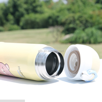 Termo de Acero Inoxidable 18/8 con Aislamiento al Vacío, Bonito y Moderno, con Impresión Personalizada, 350 ml, para Campamento, Bodas, Regalo de Navidad, 2017