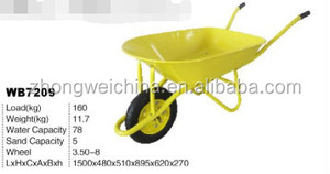 Oem <span class=keywords><strong>Truper</strong></span> Kruiwagen Met Stabilisator Voor Peru Chili Ecuador Markt WB7205 - Product Image 6
