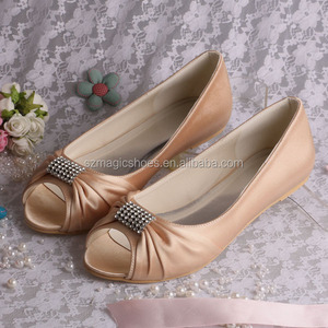 <span class=keywords><strong>Ballerines</strong></span> <span class=keywords><strong>Nude</strong></span> Chaussures Femme - Product Image 6