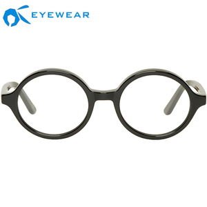 Lunettes de soleil classiques polarisées en acétate noir, rondes pour hommes, avec Clip, étiquette privée - Product Image 3