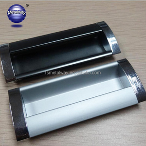 Aluminium handvat verzonken lade vinger handvat aluminium case pull - Product Image 5
