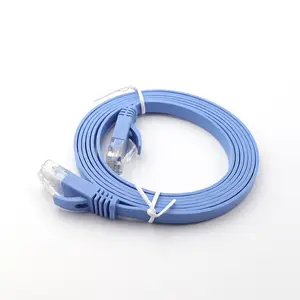 Flat Cat 6 Ethernet Cable Patch Cord Flat Internet Network Lan patch cord