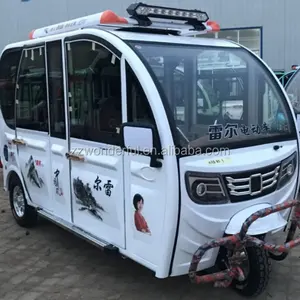 Triciclo eléctrico de 3 ruedas para pasajeros, triciclo eléctrico Solar a la venta, proveedor de China