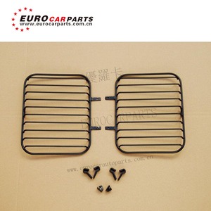 Rejilla para Faros Delanteros Clase <span class=keywords><strong>G</strong></span> W463, Luces de Giro, Luces Traseras, Marcos Protectores para G350 G500 G400 G55 G63 G65, Protector de Luces de Hierro - Product Image 3