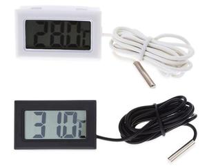 Handy Digital Temperatura Medidor Laboratórios Aquários Resposta Rápida PET Termômetro Aço Inoxidável Conveniente Design Plástico - Product Image 3