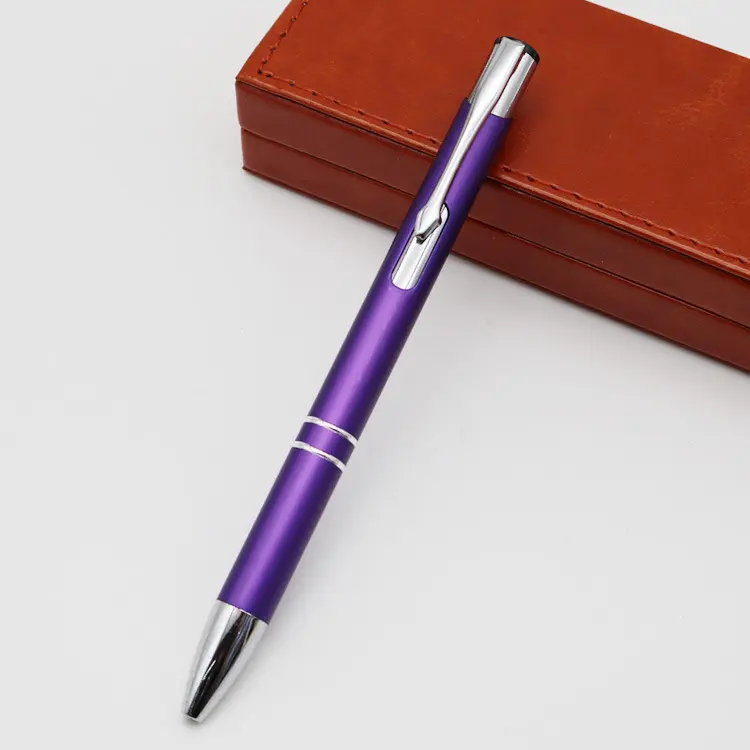 Роскошная рекламная металлическая шариковая ручка с логотипом, индивидуальная рекламная шариковая ручка, персонализированная подарочная ручка, производитель