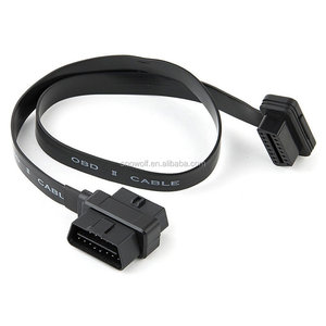 Câble d'extension répartiteur ODB II/ODB2 <span class=keywords><strong>16</strong></span> broches Bbfly-A9, adaptateur 1x mâle et <span class=keywords><strong>2x</strong></span> femelles, 2FT, homologué IP54, câblage automobile 12V - Product Image 1