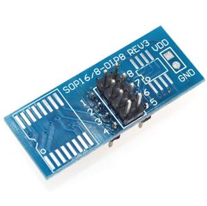 SOIC8 SOP8 klip uji SOP8 terlaris untuk 93CXX/25CXX/24CXX pemrograman di sirkuit Programmer USB - Product Image 3