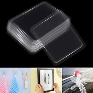 Pegatinas antideslizantes de silicona, almohadillas de Gel de doble cara multifunción, alfombrillas antideslizantes, pegatinas adhesivas de silicona transparente - Product Image 3