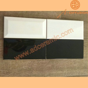 Moderne 7,5x15cm 3X6 Blanc Noir <span class=keywords><strong>pour</strong></span> appartements, hôtels, sols, finition mate polie <span class=keywords><strong>pour</strong></span> salle de bain - Product Image 6