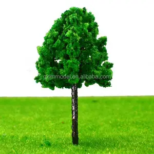 HO scale model Architectural model Plastic tree for model layout 7540B