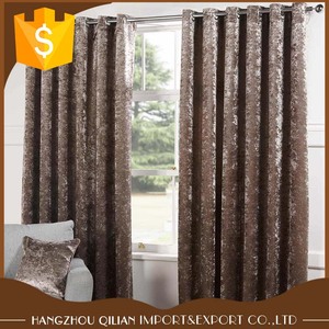 <span class=keywords><strong>Rideau</strong></span> à œillets en Faux <span class=keywords><strong>velours</strong></span> écrasé, 1 pièce, design - Product Image 1
