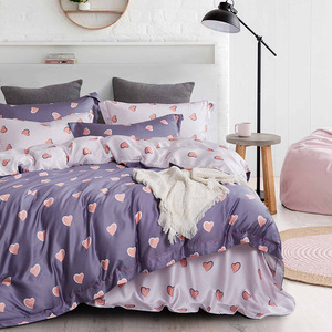 Nhà Máy Giá Thấp Trực Tiếp Cung Cấp Giường Tencel Sheets Bedding Set 300Tc - Product Image 4