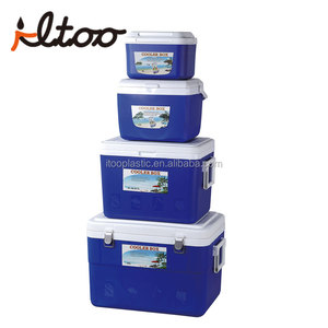 Phong cách giản dị mini 8L tiêm nhựa hộp mát cấp thực phẩm PP vật liệu tùy chỉnh mẫu thư cho đồ uống du khách câu cá - Product Image 4