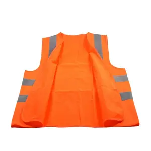 Safety Vest Reflective R121-P HIVI Reflective Outdoor Work Warning Safety Vest With Pockets