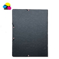 Divisores de índice de cartón de papel de Bandas Elásticas de tamaño A4 carpeta de archivos con cierre de goma