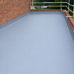 Swimming pool waterproofing one part liquid polyurethane membrane