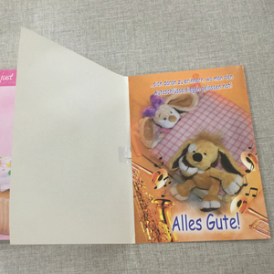<span class=keywords><strong>Carte</strong></span> <span class=keywords><strong>postale</strong></span> personnalisée nouvel an sonore, cartes de vœux du nouvel an chinois, en papier, pour les événements, vente en gros, pièces - Product Image 4