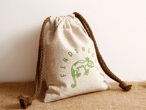 Gris linge de jute cordon sacs à vin pour bouteille - Product Image 4