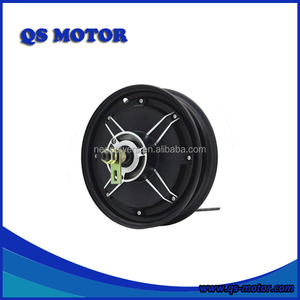 Moteur <span class=keywords><strong>QS</strong></span> 10 pouces <span class=keywords><strong>4000W</strong></span> 72V pour trottinette électrique, moteur de moyeu de roue (50H) type V2, moteur CC sans balais - Product Image 4