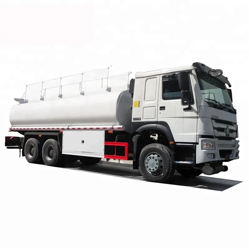 Sinotruk Howo 20000 Lít 6000 Gallon Dầu Diesel Dung Tích Thùng Nhiên Liệu Xe Tải Chở Dầu