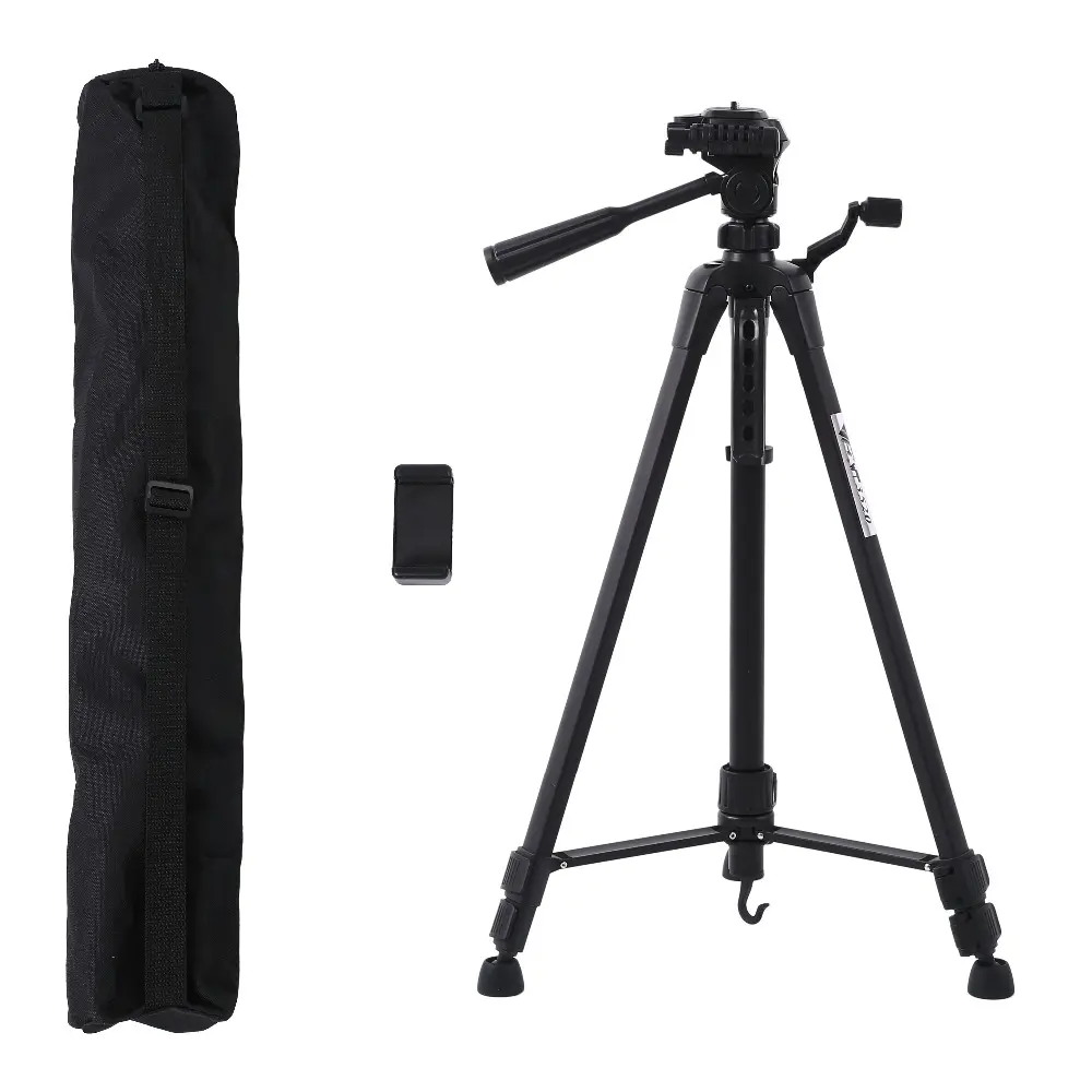 Profesional Camera Tripod Stand for Canon Nikon Sony DSLR Camera Camcorder Tripod For Phone Camera Max 140CM