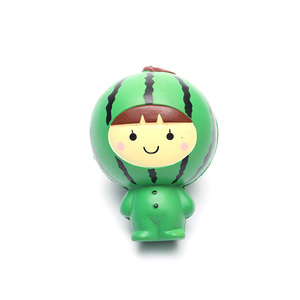 Personnalisé haute qualité pastèque taro squishy squeeze <span class=keywords><strong>dessin</strong></span> animé figure jouet - Product Image 1
