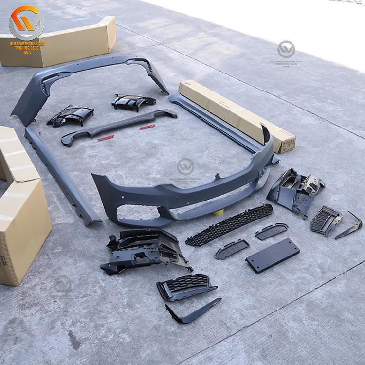 حزمة من 5 أنواع G30 G38 MT, حزمة من 5 أنواع G30 G38 MT نمط AN Body kit الجبهة الوفير الناشر الخلفي من تايوان 17 up