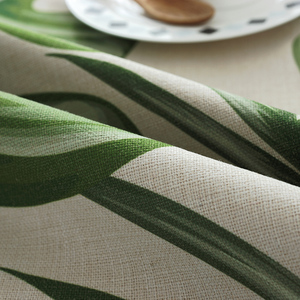 Tropical Leaf Printing <strong>Waterproof</strong> Tablecloth Green Tree <strong>Table</strong> Decoration <strong>Table</strong> <strong>Cover</strong> - Product Image 6