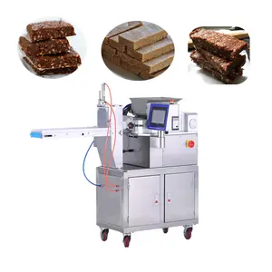 HANJUE fully-automatic Small size dates bar extruder dates bar cutting machine protein bar making machine