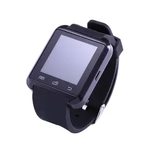 ساعة ذكية بسعر منخفض من مصنع الصين U8 بشاشة تعمل باللمس ساعة ذكية هاتف الاتصال الهاتفي جهاز تعقب اللياقة البدنية صور الموسيقى SMS عداد الخطى