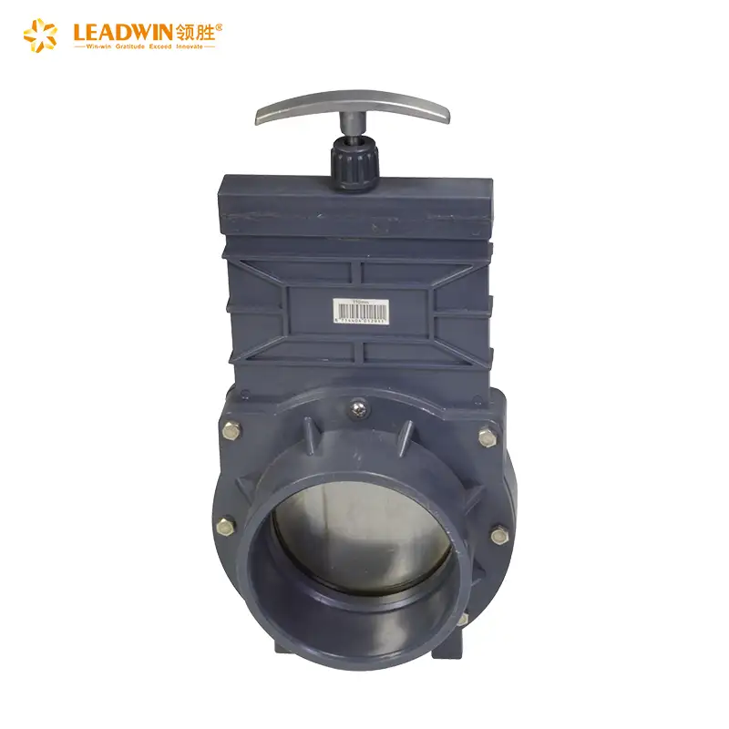 Pvc Gate Valve Gate PVC Gate Valve Knife Gate Valve With Stainless Steel Paddles