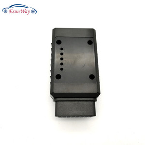 OBD II 16 Pin Connector Socket Diagnostic Tool Adapter OBD Connector + Enclosures + Terminal + Screws - Product Image 2