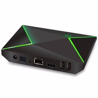 M9S Z8 Intelligent Android TV Box Android 6.0 S905X Quad-core UHD 4K 2G / 8G 16G Mini PC 1000M LAN WiFi H.265 Lecteur Multimédia