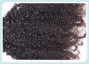 Meilleures ventes <span class=keywords><strong>Alibaba</strong></span> : Cheveux vierges afro crépus pour femmes noires, mèches de cheveux crépus mongols, cheveux de mode pour femmes - Product Image 4
