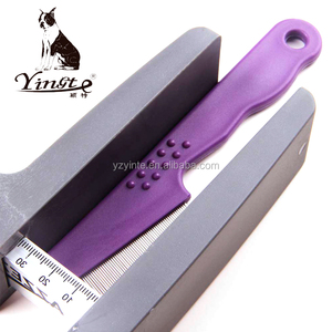 Chinese supplier accesories dogs and cats lice metal hair comb - Product Image 5