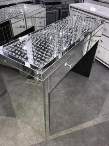 <span class=keywords><strong>Coiffeuse</strong></span> avec tiroirs pour femme, <span class=keywords><strong>coiffeuse</strong></span> avec diamants écrasés, miroir, offre spéciale, - Product Image 5