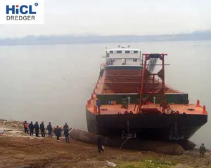 China shipyard 300T, транспортировка песка, barge/корабль/лодка/судно с ленточным конвейером (сертификат CCS)